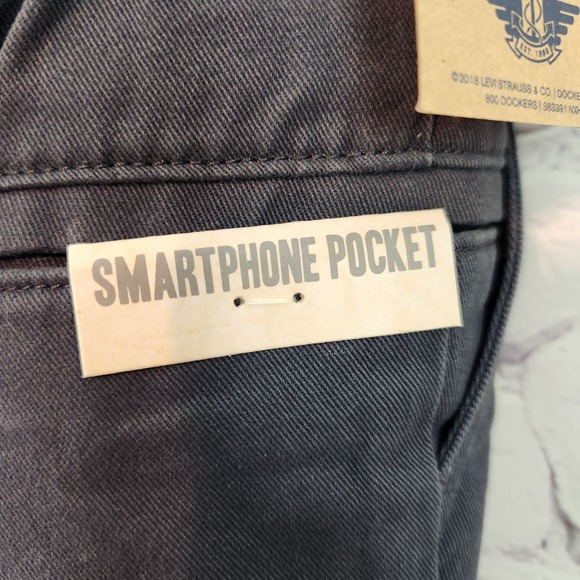 NWT Dockers Slate Blue Khaki Chino Big & Tall Men's Shorts 44 - Picture 3 of 9